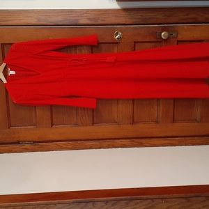 H&M red maxi dress